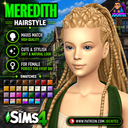 Meredith hairstyle by Jochi project image