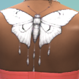 Gothic moth Tattoo logo