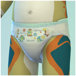 Dryosaurus Diapers - The Sims 4 Create a Sim - CurseForge