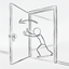Pushing Doors logo