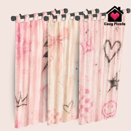 Pastel Grunge Curtains