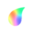 Dyeable logo