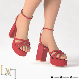 Platform Strappy Ankle Heels project image