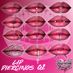 Lip Piercing Set 01 project image