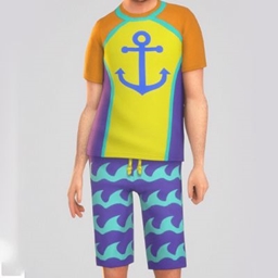 📑Swim Rashguard Outfit