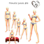 Female poses #3 logo