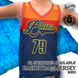 IDxA Basketball Jersey Blues Men project image