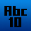 Ten Font  logo