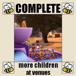 COMPLETE More Children at Venues project image