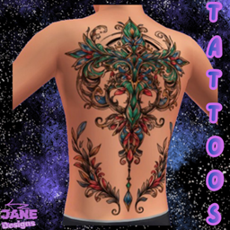 Jane Tattoos JTN1702 - Basegame Compatible project image