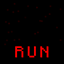 R U N logo