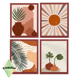 Boho Chic Modern Painting logo