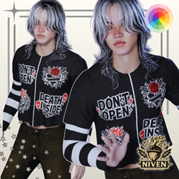 "Don't Dead Open Inside" Jumper M logo