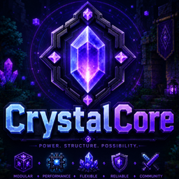 CrystalCore logo