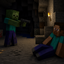 zombies with wepons? logo