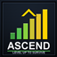 Project MMO, Ascend. logo