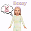 Bossy | Toddler Trait by babybeesims / Spanish translation by GatamolLunastra logo