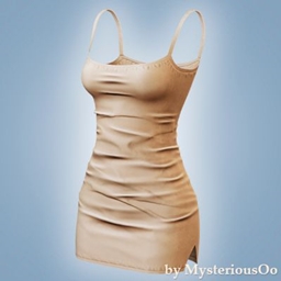 Sleek leather slip dress project image