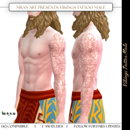 Vikings Tattoo Male project image