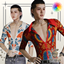 Zoikuza Open Shirt with Pattern logo