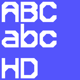 HD Vanilla Font project image