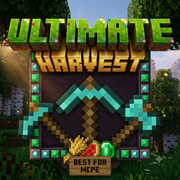 Ultimate Harvest(All in One  vein mining + tree cutting + crop harvesting ) logo