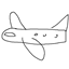 truc dans les airs. logo