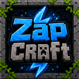 ZapCraft by ZappyQ logo