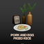  FinJingSims - Food Pork and Egg Fried Rice logo