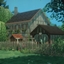 Medieval Carpenter's house logo