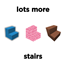 lots more stairs logo