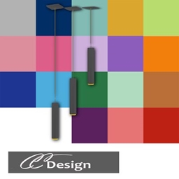 Three simple yet modern tubular pendant lights project image