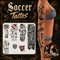 Argentine Football Icon Tattoos – By SoulMica logo