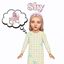 Shy | Toddler Trait by babybeesims /  Spanish translation by GatamolLunastra logo