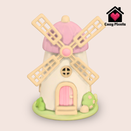 Pastel Windmill