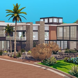 Oasis Springs Modern Mansion | CC version logo