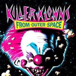 Killer Klowns From Outer Space Movie Poster logo