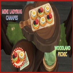Mini Ladybug Canapes Recipe By icemunmun | Chinese Translation logo