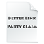 Better Link Party Claim logo