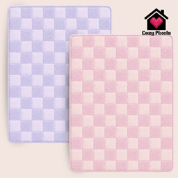 Soft Checkered Rug logo
