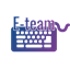 E Team logo
