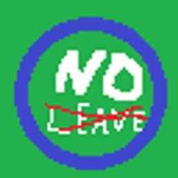No leaves logo