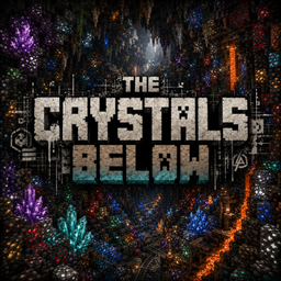 The Crystals Below logo