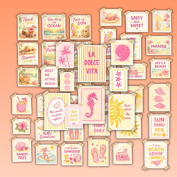 Sun-Kissed Escapes – Coastal Summer Poster Collection project image