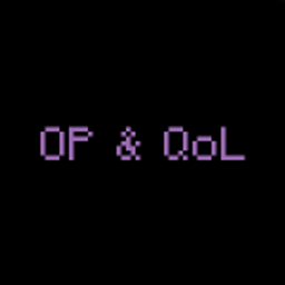 MuncixOp's Enhanced Optimization & QoL