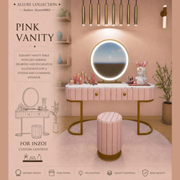 Allure Collection Pink Vanity project image