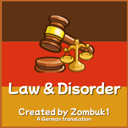 Law & Disorder German Translation logo
