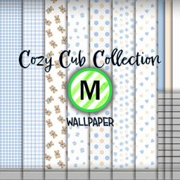 Merleaux - Cozy Cub Collection - Wallpaper logo
