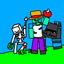 Meeting new friends logo