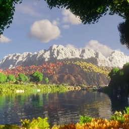 Animated Autumn Mountains UI project image